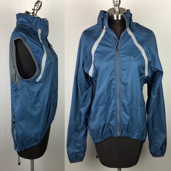 nike windbreaker vest